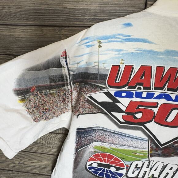 Vintage 1998 NASCAR Winston Cup Series Charlotte UAW-GM 500 Size XXL Chase Auth - Picture 12 of 12